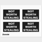 Stickers à ne pas vouloir voler (Feuille)