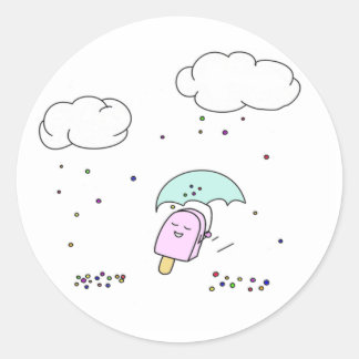 Stickers à pluie
