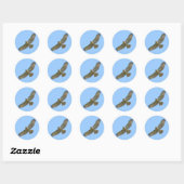 Stickers à queue rouge (Feuille)