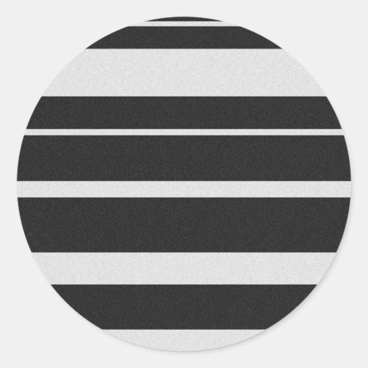 Stickers à rayures noir et blanc (Devant)