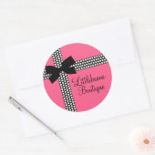 Stickers à ruban Polka Dot Personnalisé (Enveloppe)