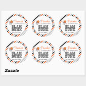 Stickers à sac de fête | Stickers Merci d'annivers (Feuille)