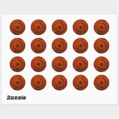 Stickers à swirl d'Halloween (Feuille)