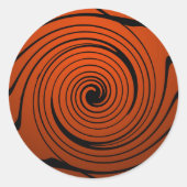 Stickers à swirl d'Halloween (Devant)