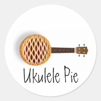 Stickers à tarte Ukulele