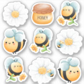 Stickers À Thème Abeille (Devant)