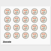 Stickers à thème de la voiture de course - Parfait (Feuille)