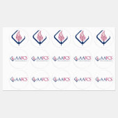 Stickers AAFCS imperméables (Feuille)