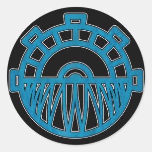 stickers aan het tandwiel