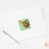 Stickers Abeille Et Fleur 20 par feuille (Enveloppe)