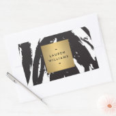 Stickers Abstraits en noir (Enveloppe)