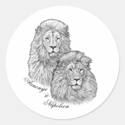 Stickers - Acinonyx & Napoléon (Devant)