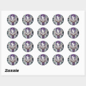 Stickers "Addison" Fée de libellules (Feuille)