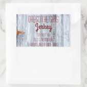 Stickers Adresse d'entreprise Lave blanc Bois Gran (Sac)