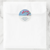 Stickers Adresse Plage (Sac)