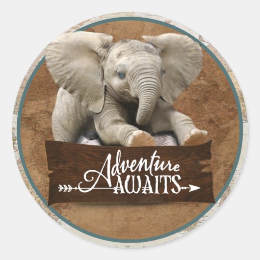 Stickers Adventure Await (Devant)