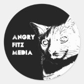 Stickers AFM - Noir (Devant)