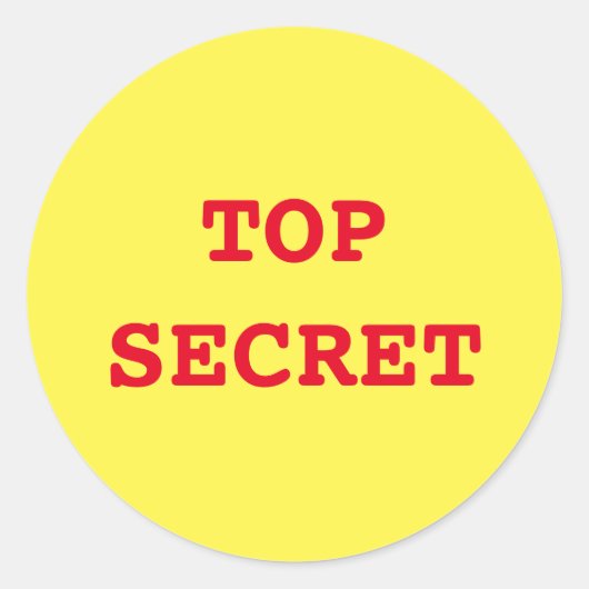 Stickers "Agent Secret/Spy" (Devant)