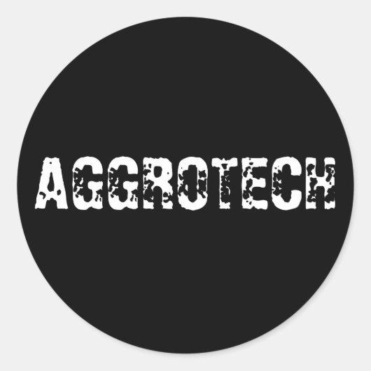 Stickers Aggrotech (Devant)