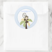 Stickers Ahoy Mate Monkey Favor 3 pouces (Sac)