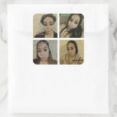 Stickers Ahsek Novel Book Series (Sac)