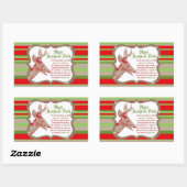 Stickers Alimentaire Magique Reindeer (Feuille)