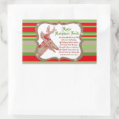 Stickers Alimentaire Magique Reindeer (Sac)