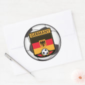 Stickers Allemagne de soccer (Enveloppe)