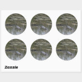Stickers Alligator (Feuille)