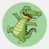 Stickers Alligator (Devant)