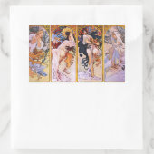Stickers Alphonse Mucha Four Seasons (Sac)