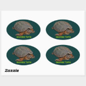 Stickers Amateurs de trappin de tortue serpent (Feuille)