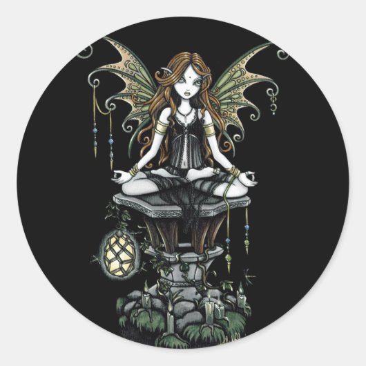 Stickers "Ambre" Nature Lotus Fairy (Devant)