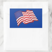 Stickers américains à agiter le drapeau (Sac)