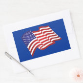 Stickers américains à agiter le drapeau (Enveloppe)