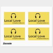 Stickers Amour Locaux ! (Feuille)