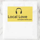 Stickers Amour Locaux ! (Sac)