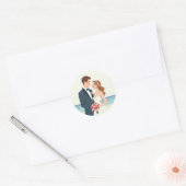 Stickers Amour mariage (Enveloppe)