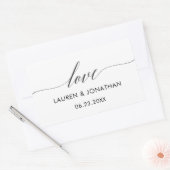 Stickers Amour, Stickers Favor Mariage, Mariage (Enveloppe)