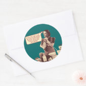 Stickers amusant - Retro Mom Sleepytime Cake (Enveloppe)
