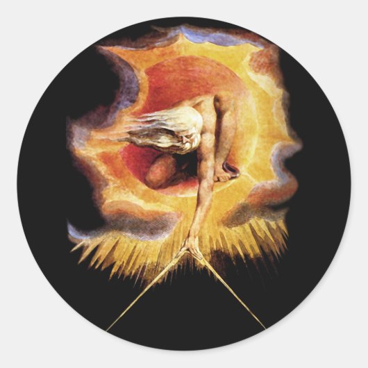 Stickers : Ancien des jours - William Blake (Devant)