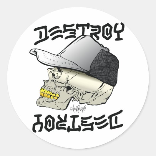 Stickers Andy Howell (Devant)