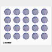 Stickers Ange Violet (Feuille)