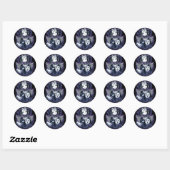 Stickers Angel Chat Elizabeth White (Feuille)