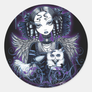 Stickers Angel Chat Elizabeth White
