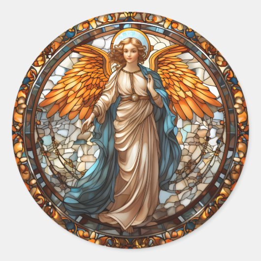 Stickers Angel de Noël (Devant)