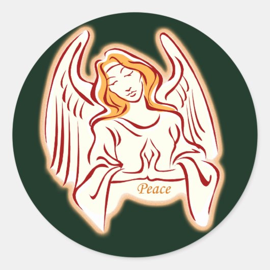 Stickers Angel Or De Paix (Devant)