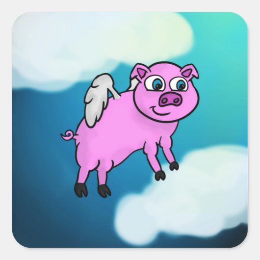 Stickers Angel Piggy (Devant)