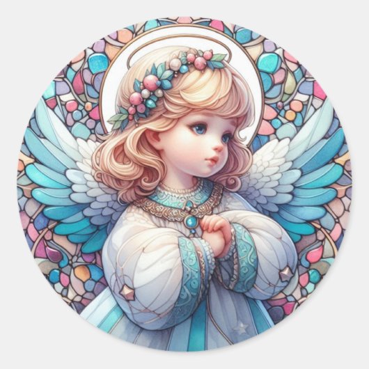 Stickers Angel Round (Devant)