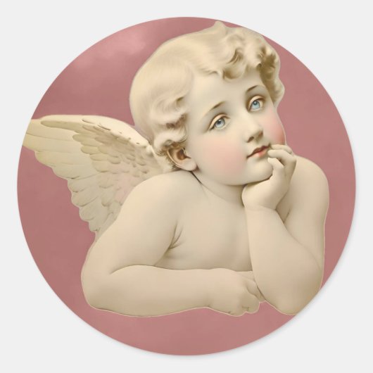 Stickers Angel Round (Devant)